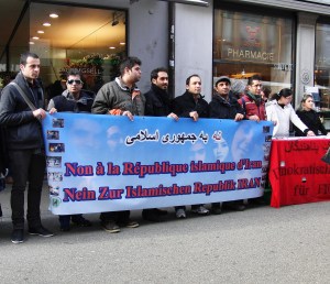 iranianos protestando